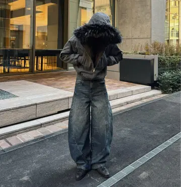 [ 완판템 ] SSC WHISKYMELLOW 봄버 자켓 Y2K 크롭 기장