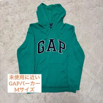 GAP 그린 컬러 후드티 M