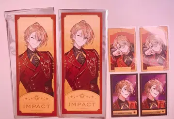 후라 카나토 IMPACT 폴라로이드풍 카드 티켓풍 카드 특전