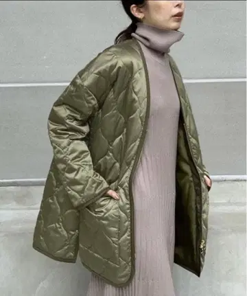 Noble 퀼팅 코트 노블