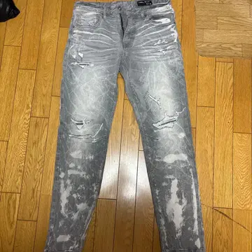 SMOKE RISE 슬림핏 청바지 32