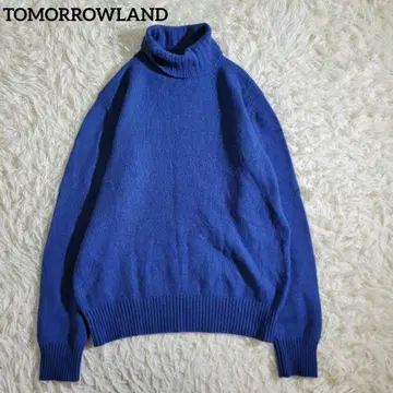 새상품급 투모로우랜드 tricot 슈퍼 파인 램스울 터틀넥