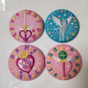 세일러문 스토어 자수 캔뱃지 vol.4 모음