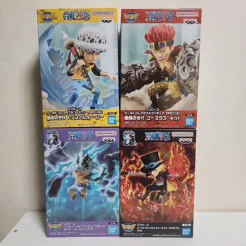 원피스 월드 컬렉터블 피규어 4세트