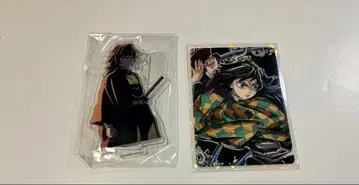 귀멸의 칼날 입지편 기둥 등장 아크릴 스탠드 기유