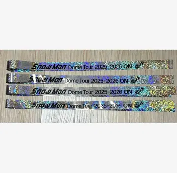 SnowMan Dome Tour 2025-2026 은테 풀 4세트