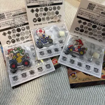 슈퍼 마리오 캐릭터 마그네틱 쿠파 키노피오 마리오 3개 세트