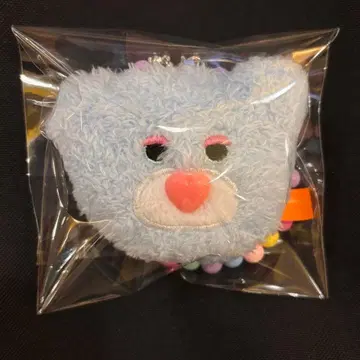 mojojojo 비즈 체인 달린 페이스 마스코트 bluebell 곰