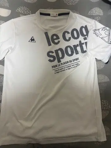 르꼬끄 스포르티브 화이트 티셔츠