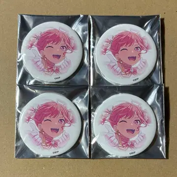 뱅드림 신자와 수전 캔뱃지 마루야마 아야