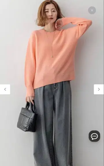 [ 세탁 가능 ] 울 캐시미어 크루넥 니트