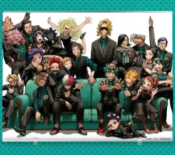 나의 히어로 아카데미아 빅 아크릴 아트 10주년 표지 그림