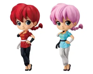 란마 1/2 Q posket 사오토메 란마 전 2종 세트 미개봉품