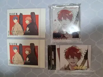 기븐 애니메이트 카페 기븐전 사토 마후유 4점 세트 코롯타, 카드 등