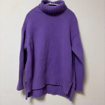 TOMORROWLAND MACPHEE 맥피 니트 스웨터 보라색 S