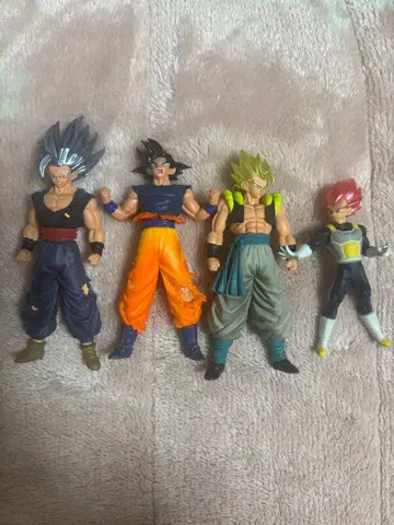 드래곤볼 HG 피규어 4점 세트 손오공 오지터 베지터