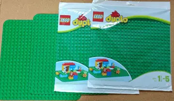 레고 LEGO 듀플로 기초판 그린 2304 4장 세트 단종