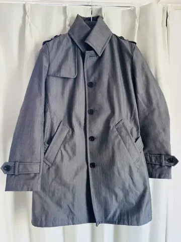 [ 새상품급 ] 모건옴므 트렌치코트 타이트 비즈니스 겨울용