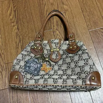 ANNA SUI 2way 핸드백 숄더백 가마구치