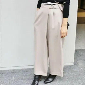 이에나 IENA 보타니 울 랩 팬츠 34 베이지