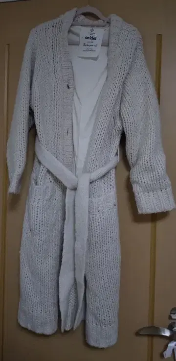 snidel 니트 편직 롱 가디건