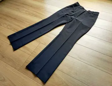 새상품급 블랙 앤 화이트 Black & White 골프 팬츠 S 블랙