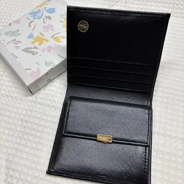 [ 당일 발송 ] 황궁 한정판 특제 접이식 지갑 블랙 천연 가죽