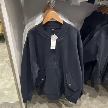 GU 집업 맨투맨 자켓 XL 블랙 택 포함 새상품