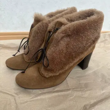 CORSO ROMA 9 무스탕 퍼 부츠 36