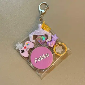 SnowMan 파우치 키링 후카