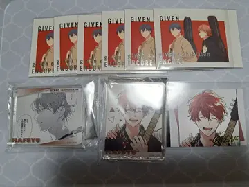 기븐 사토 마후유 9종 세트 (콜로타, 카드) 애니메이트 카페 기븐전