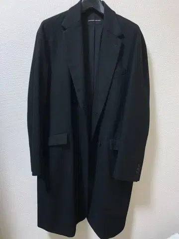 라운지 리자드 17aw 오버 사이즈 코트 블랙 2