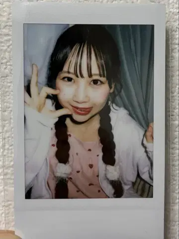 마츠모토 카렌 스키 복권 폴라로이드