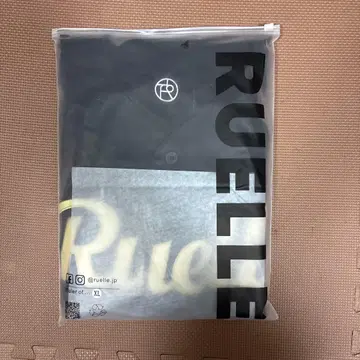 Ruelle 블랙 반팔 셔츠 XL 사토 테루아키