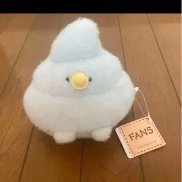 스카이블루 복슬복슬 봉제 인형 FANS