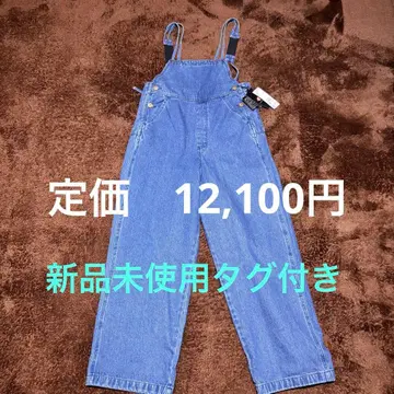 Dickies 데님 살로펫 백리본