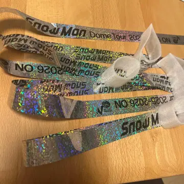SnowMan LIVE TOUR 2025-2026 은색 테이프 음표