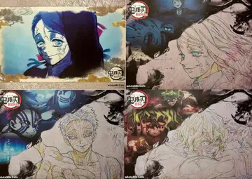 귀멸의 칼날 ufotable cafe 런천매트 아카자 엔무 규타로