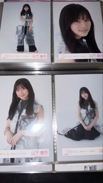 야마시타 시즈키 사쿠라자카46 승인욕구 자켓 사진 의상