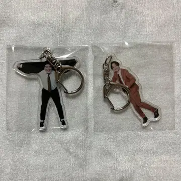 예를 들어 불꽃 복권 아크릴 키링