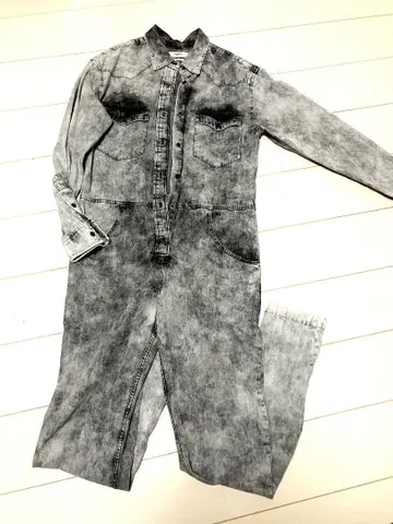 ISABEL MARANT ETOILE 데님 점프수트 34