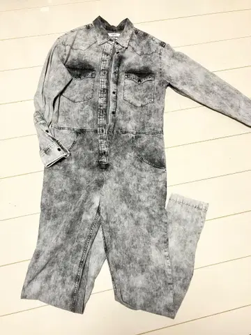 ISABEL MARANT ETOILE 데님 점프수트 34