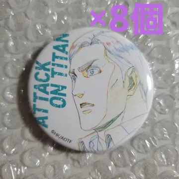 진격의 거인 WIT STUDIO key:prime 캔뱃지 엘빈 8개