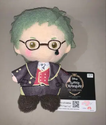 디즈니 트위스티드 원더랜드 밀키 보아 봉제 인형 트레이