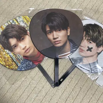 SixTONES YOUNG OLD VVS 부채 타카치 유고 세트