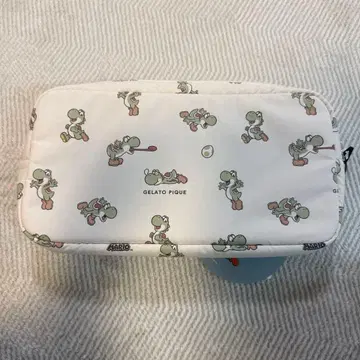 젤라또피케 슈퍼 마리오 요시 파우치 미사용 새상품