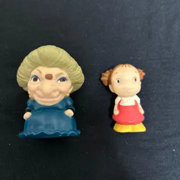 지브리 이웃집 토토로 메이 손가락 인형 2개 세트