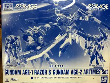 HG 건담 AGE-1 RAZOR & AGE-2 ARTIMES 세트