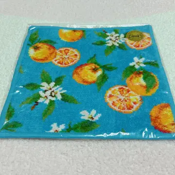 새상품 미사용 미개봉 FEILER 페이러 네롤리 오렌지 손수건