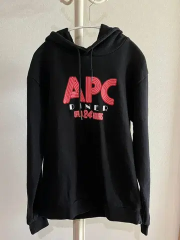 A.P.C. 후드티 블랙